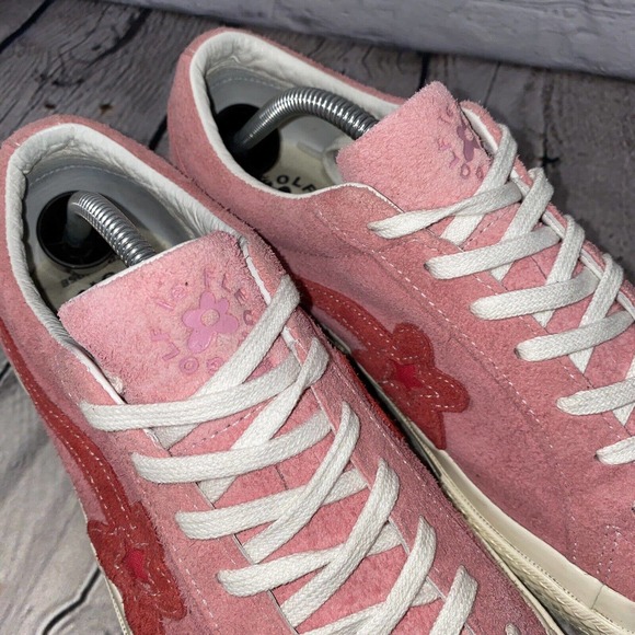 Converse Tyler The Creator Golf Le Fleur “Geranium Pink” Chuck Taylor 11M/13W - Picture 10 of 11